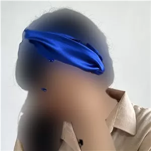 هدبند ساتن گره ای زنانه کد 1361