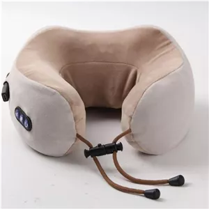 ماساژور گردنی U-shaped مدل MASSAGE PiLLOW ZX-2002 اورجینال(مناسب درد گردن،کتف،شانه) بسیار باکیفیت واشل گالری 