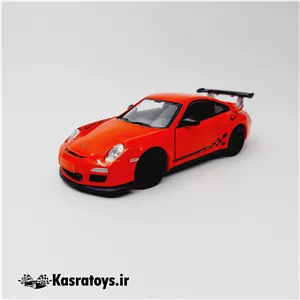ماکت ماشین فلزی پورشه کینسمارت نارنجی Porsche GT3