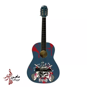 گیتار masterwork طرح اسکلت سایز 3 4