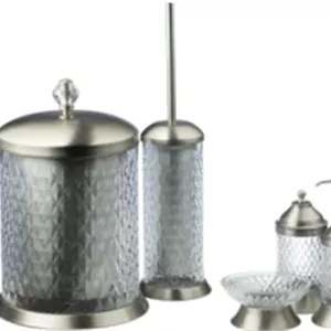 ست سرویس بهداشتی اسمارت طرح آچیلا رنگ خش دار کد 5060-ST (پس کرایه)