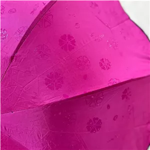 چتر جادویی زنانه و دخترانه ضد باد طرح گل تغییر رنگ با آب