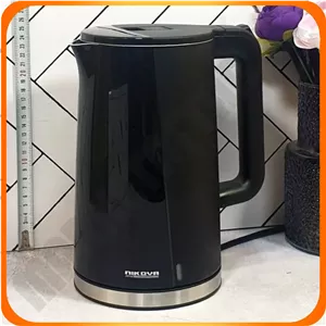 کتری برقی 1 7 لیتری مشکی NK-208 نیکوا
