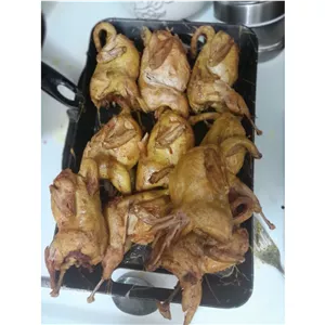 پک محلیجات خوش خوراک پاک کرده آماده طبخ خروس طلاکته6 عدد .بلدرچین 10 عدد.کبک 4 عدد ارسال با باکس ویخ