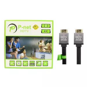 کابل 1.5 متری HDMI Ver 2.0 4K پی نت