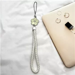 بند آویز فلش و موبایل مرواریدی و سنگی طرح فانتزی کد 775446