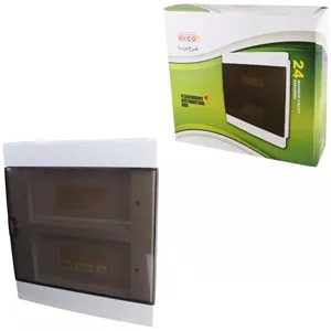 جعبه فیوز مینیاتوری توکار 24 عددی آرکو Arco ADB0012 34.5 31.5cm