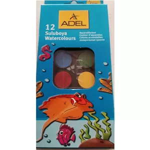 آبرنگ 12رنگ