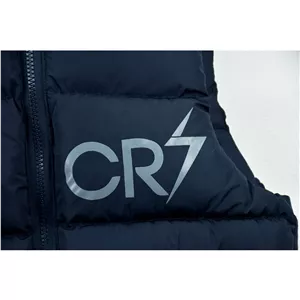 پافر کیفدار پسرانه CR7 سرمه ای باکسی پاییزه و زمستانه