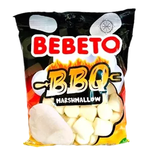 مارشمالو ببتو کبابی باربیکیو وزن 250 گرم bebeto marshmallow BBQ