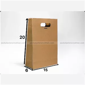 بگ کرافت دسته موزی سایز 15در20در6 (25عددی)