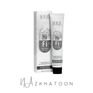 رنگ موی 100 میل بس BES سری BLUE شماره 1 99 مشکی کبالتی (لاجوردی)