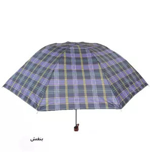 چتر چهارخانه تاشو ضدآب مقاوم و سبک زنانه و مردانه