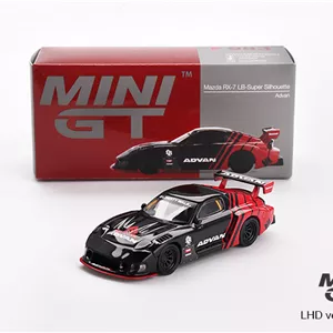 ماکت 1:64 مزدا Mazda RX-7 LB-Super Silhouette Advan ,Mini GT کد 983