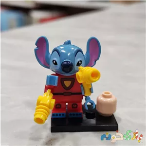 مینیفیگور استیچ فضانورد Stitch با تفنگهای لیزری فیگور کلکسیونی دیزنی لیلو و استیچ