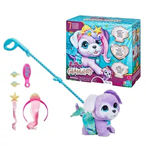 عروسک توله سگ پری دریایی FurReal Glamalots برند hasbro کدF2601