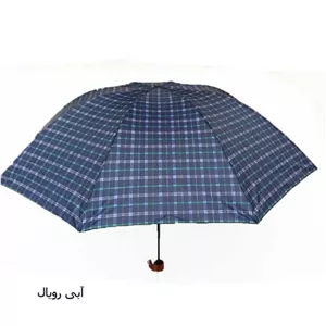 چتر چهارخانه تاشو ضدآب مقاوم و سبک زنانه و مردانه