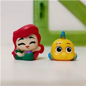 فیگور نقلی دو سانتی آریل و فلاندر پری دریایی کوچولو