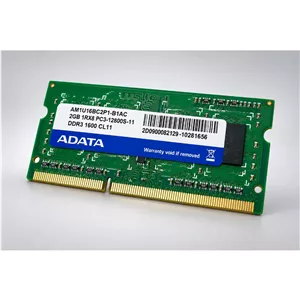 رم لپ تاپ ADATA 2GB DDR3 1600MHz ( PC3-12800S)