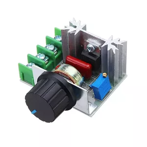 ماژول دیمر 2000W با ولتاژ ورودی 110 تا 220 ولت AC و ابعاد 30x20x10 میلیمتر
