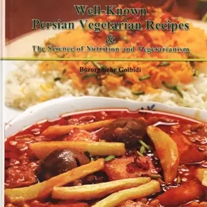 کتاب well known persian vegetarian recipes