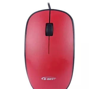 موس دی نت پلاس DT-212E رنگ زرشکی سیم دار