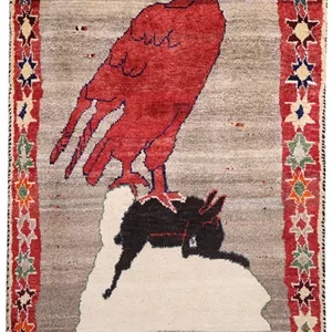 گبه دست بافت(110×150)سانتیمتر