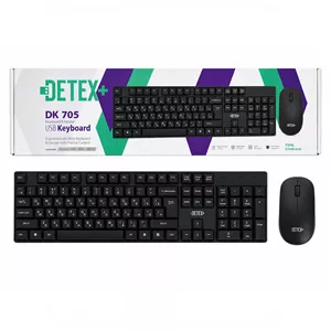 کیبورد و موس وایرلس DETEX DK-705