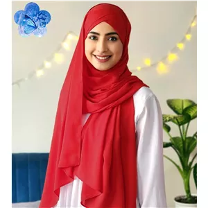 هدشال کرپ رنگ قرمز