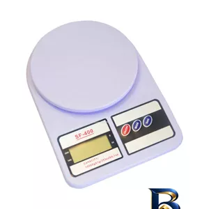 ترازو آشپزخانه دیجیتال مدل SF-400 با ظرفیت 10 کیلوگرم و با دقت اندازه گیری 1 گرم همراه باتری حداکثر قابل 10 کیلوگرم 1 گر