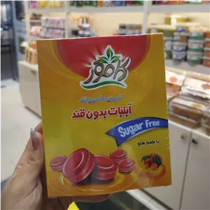 ابنبات بدون قند با طعم هلو