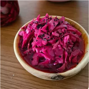 ترشی خونه من کلم قرمز