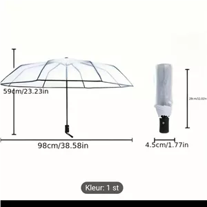 چتر شیشه ای تاشو فول اتوماتیک سایز بزرگسال 8 فنر درجه یک