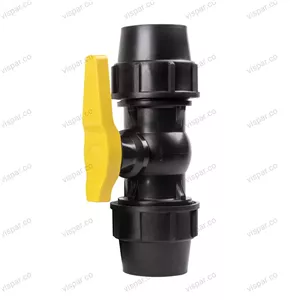 شیر توپی دو سر رابط ویسپار-یک سر مهره ماسوره یک سر رابط  2 75 
