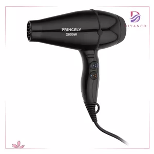 سشوار پرنسلی مدل PR200AT ظرفیت 2650 وات با باد سرد