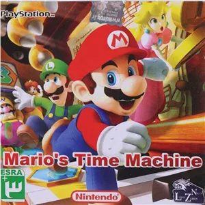 بازی Marios Time Machine لوح زرین مناسب برای PS1