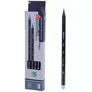 مداد مشکی آدمیرال Admiral 909B بسته 12 عددی