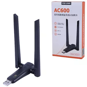 کارت شبکه بی سیم و بلوتوث آنتن دار پیکس لینک UAC21D 450Mbps