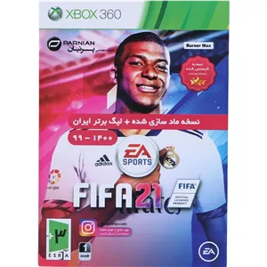 بازی FIFA 21 نسخه ماد سازی شده + لیگ برتر ایران پرنیان مناسب برای XBOX 360