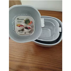 مجموعه 6 عددی آبکش و لگن هوم کت