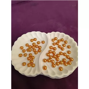 مروارید لپه ای طلایی سایز 8 (20) گرمی