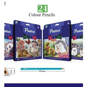 مدادرنگی 24 رنگ پادیلوت جعبه کاغذی 