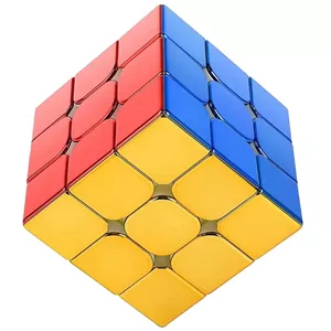 مکعب روبیک شنگ شو مدل متالیک مگنت 3 3 Sengso Magnetic Metallic
