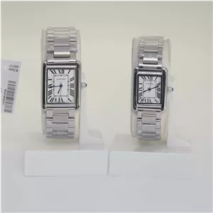 ساعت مچی ست مردانه و زنانه کارتیر Cartier با موتور کوارتز کد 10542