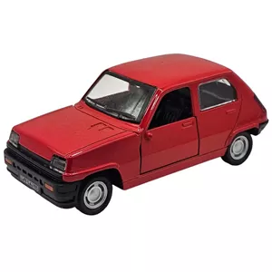 ماکت ماشین ناب سل مدل رنو 5 فلزی عقب کش کد Renault pull back metal car naab005 scale 1 48