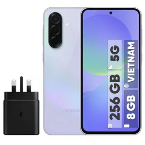 گوشی موبایل سامسونگ مدل Galaxy A36 دو سیم کارت ظرفیت 256 گیگابایت و رم 8 گیگابایت - ویتنام - به همراه شارژر 45 وات سا...