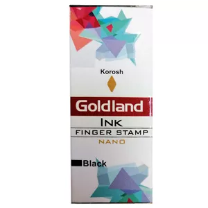جوهر استامپ نانو کوروش آبی سری Goldland حجم 10 میل مدل 1