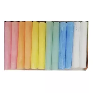 گچ تحریر رنگی پریموس بسته 12 عددی مدل 1 