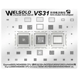 شابلون مکانیک سی پی یو سامسونگ MECHANIC VS31 EXYNOS QUALCOMM CPU