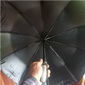 چتر تاشو اتوماتیک 10 فنر مقاوم ویندر پروف دولایه